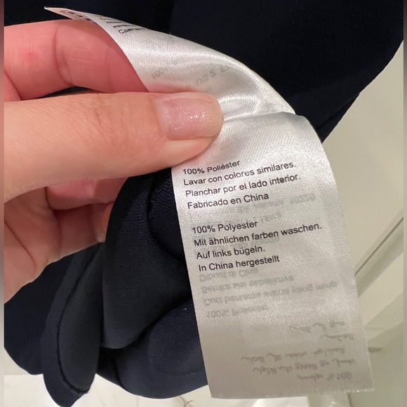 Warehouse Navy Blue Dress - Picture 10 of 10